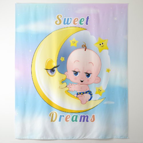 Crtoon _ Sweet Dreams Tapestry 