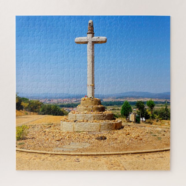 Cruceiro de Santo Toribio Jigsaw Puzzle (Vertical)