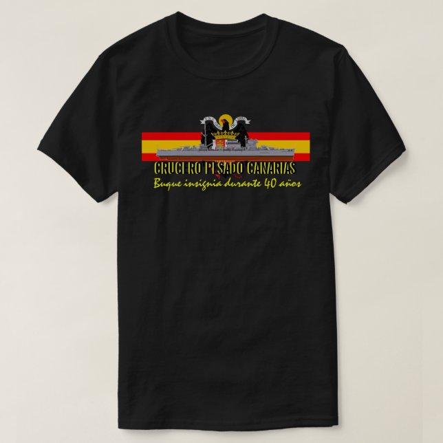 CRUCERO PESADO CANARIAS T-Shirt (Design Front)