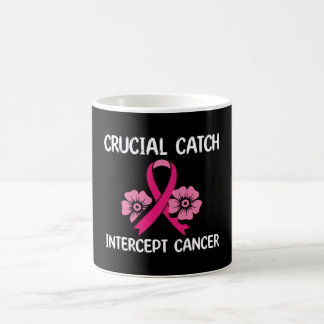 Crucial Catch Intercept Cancer Gift For Friend Coffee Mug