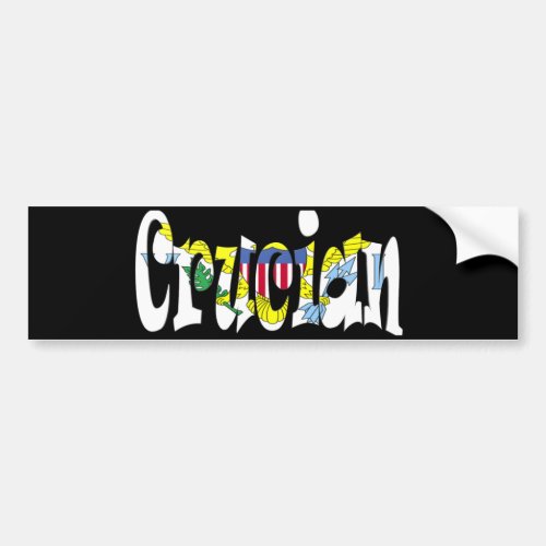 Crucian Bumper Sticker