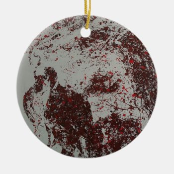 "crucified" 2022 Ceramic Ornament by BiblePaintingsShoppe at Zazzle