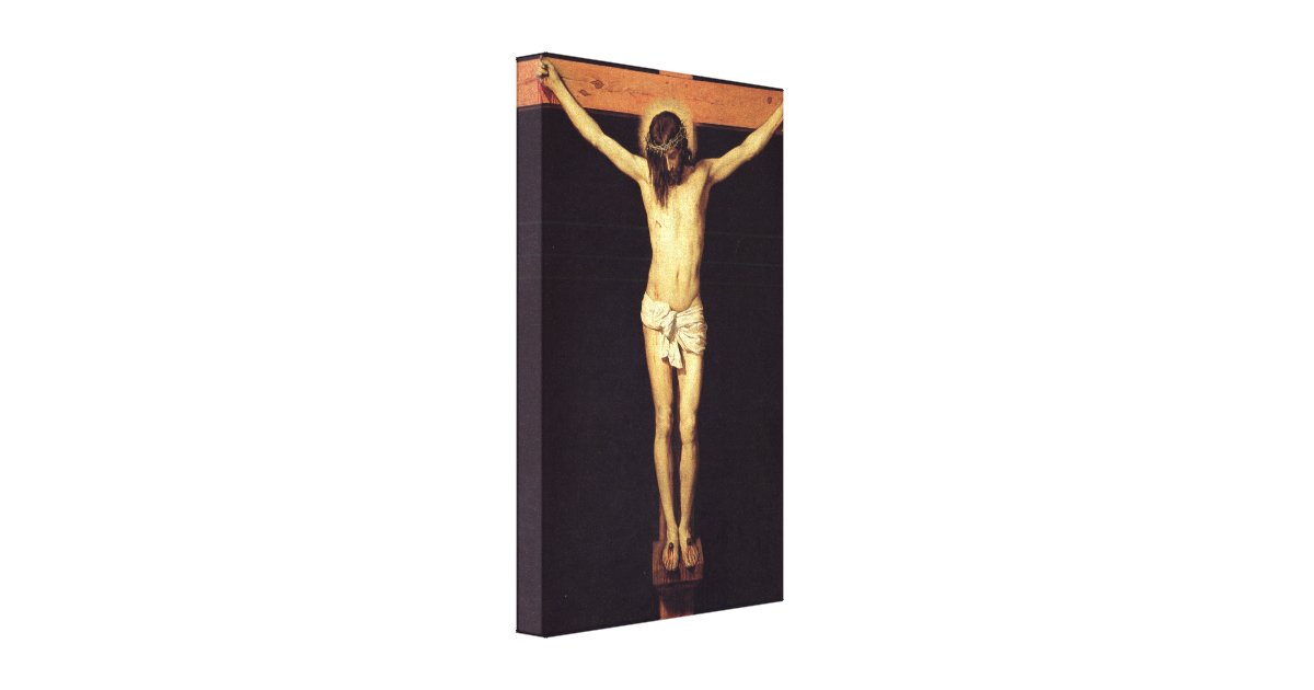 Crucified Christ by Diego Velazquez Canvas Print Zazzle