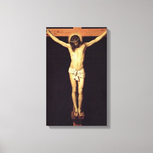 Crucified Christ by Diego Velazquez Canvas Print (Front)