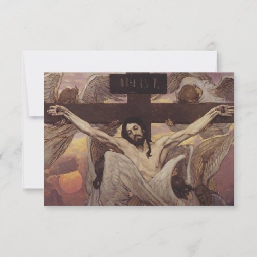 Crucified Christ Card