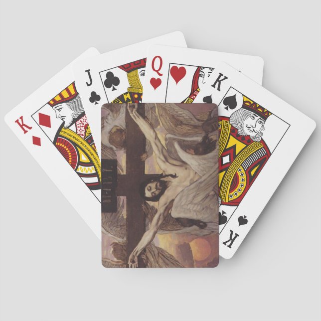 Crucified Christ Poker Cards (Back)
