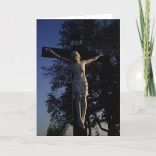 “Crucified” Sympathy Card