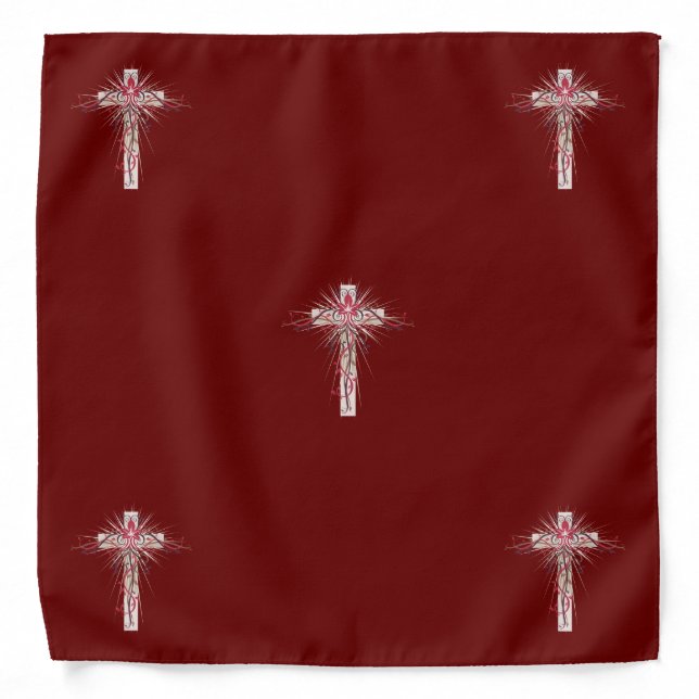 Crucifix Bandana (Front)