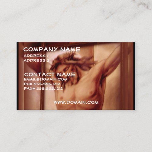 Crucifix Business Card
