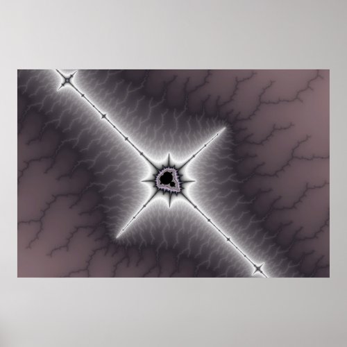 Crucifix _ Fractal Poster