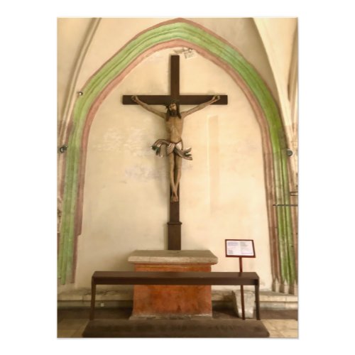Crucifix in St Katherine of Alexandria Church Photo Print