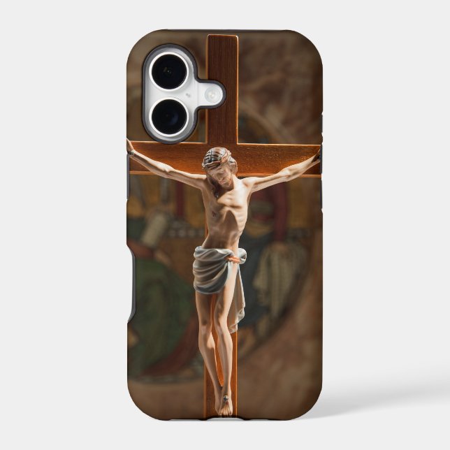Crucifix Iphone Case (Back)