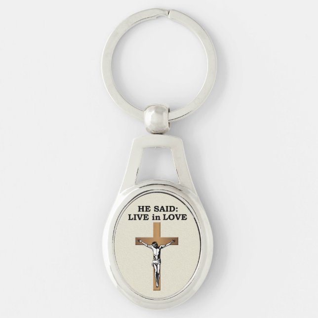 Crucifix Keychain (Front)