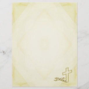 Crucifix Letterhead