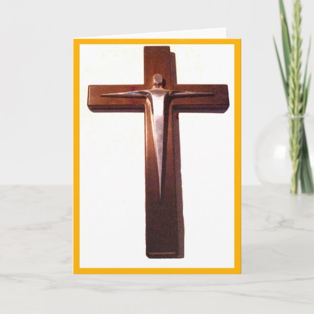 Crucifix of the Risen Christ Holiday Card (Front)