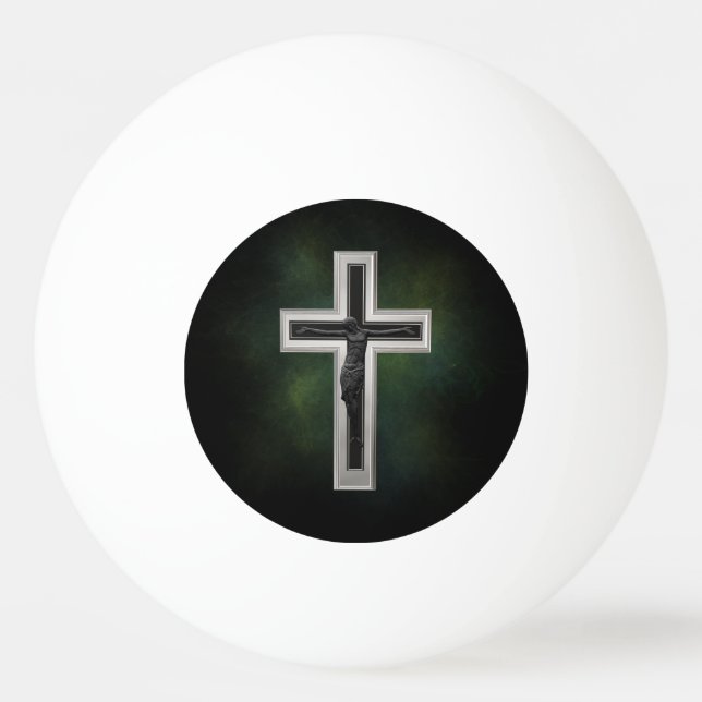 Crucifix Ping-Pong Ball (Back)
