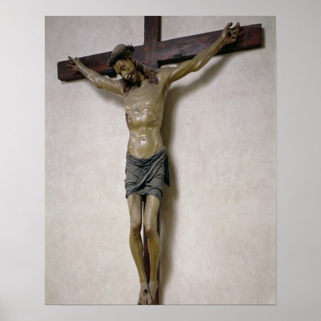 Crucifix (polychrome wood) poster (Front)