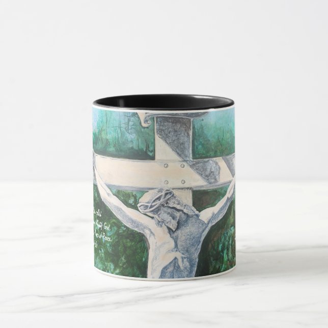 Crucifix Resurrection Mug (Center)