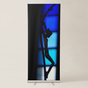 Crucifix Retractable Banner