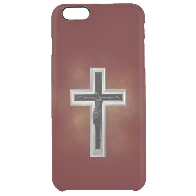 Crucifix Uncommon iPhone Case (Back)