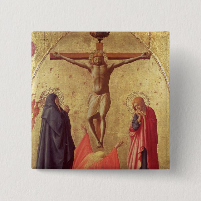 Crucifixion, 1426 pinback button (Front)