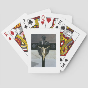 Crucifixion, 17th century (ivory) poker cards