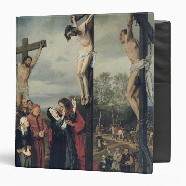 Crucifixion, 1873 3 ring binder (Front/Inside)