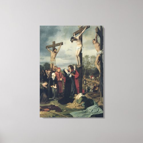 Crucifixion 1873 canvas print