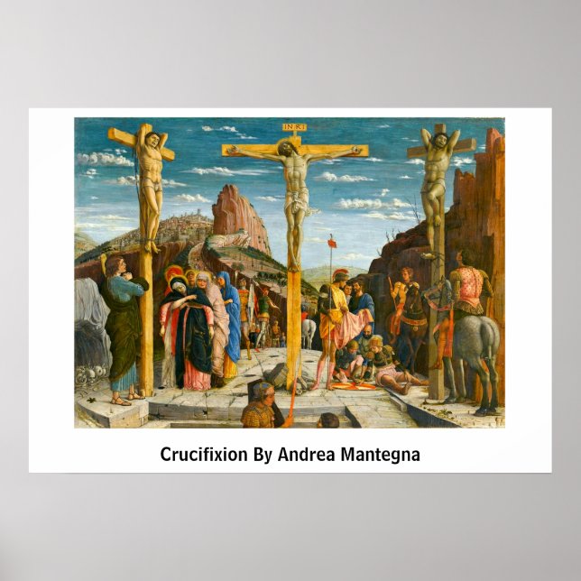 Crucifixion By Andrea Mantegna Poster (Front)
