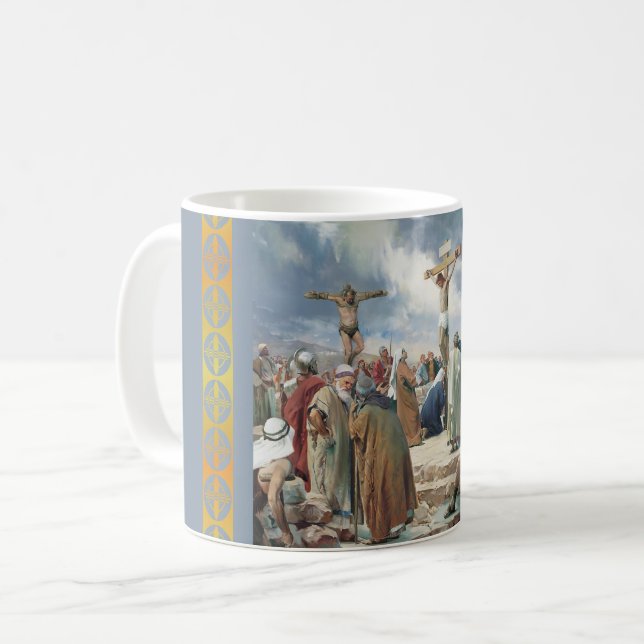 Crucifixion by Carl Bloch Coffee Mug (Front Left)