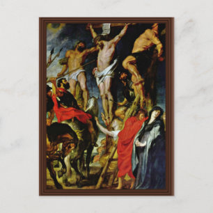 Crucifixion By Rubens Peter Paul (Best Quality) Postcard