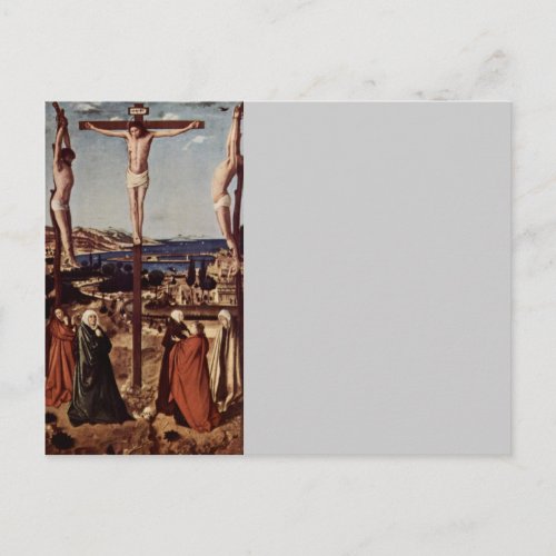 Crucifixion c1455 postcard