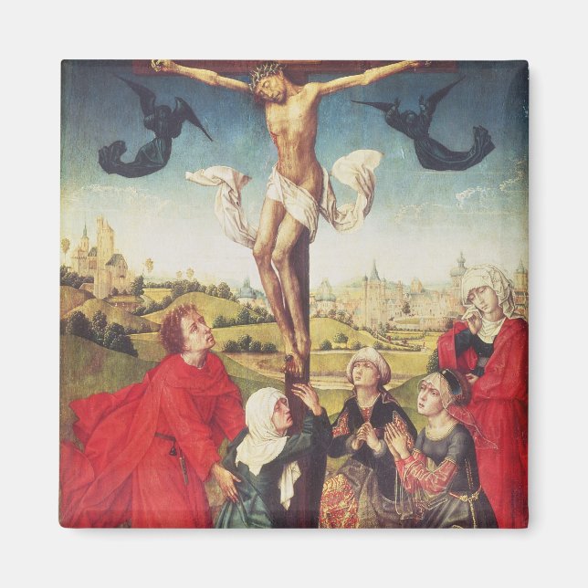 Crucifixion, c.1510 (oil on panel) magnet (Front)