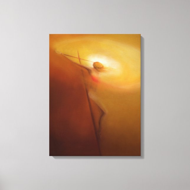 Crucifixion:  Christ Drawing All to Himself Canvas Print (Front)