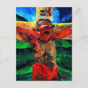 Crucifixion- it is finished 2009 postcard