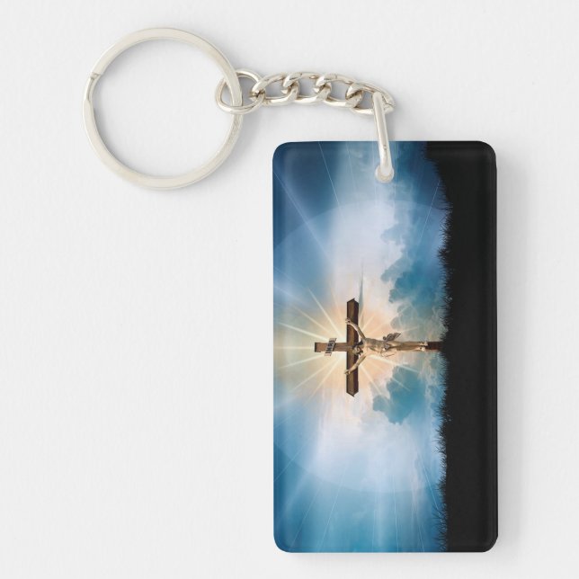 Crucifixion Keychain (Front)