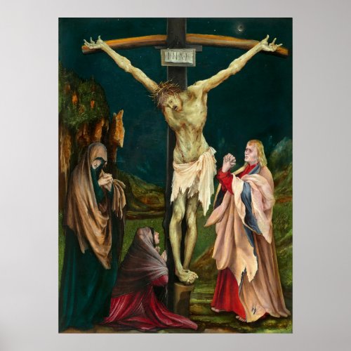Crucifixion _ Matthias Grnewald Fine Art Poster