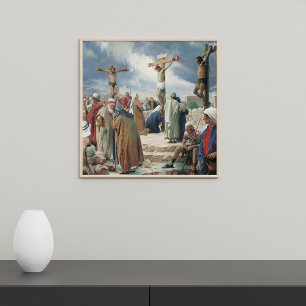 Crucifixion Metal Print