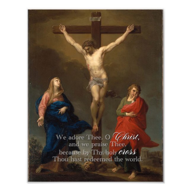 Crucifixion of Christ 11x14 Print (Front)