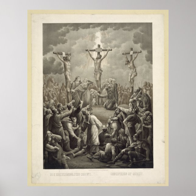 Crucifixion of Christ die Kreuzigung Jesu Christi Poster (Front)