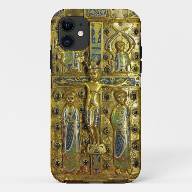 Crucifixion of Christ, Limoges, 13th century Case-Mate iPhone Case (Back)