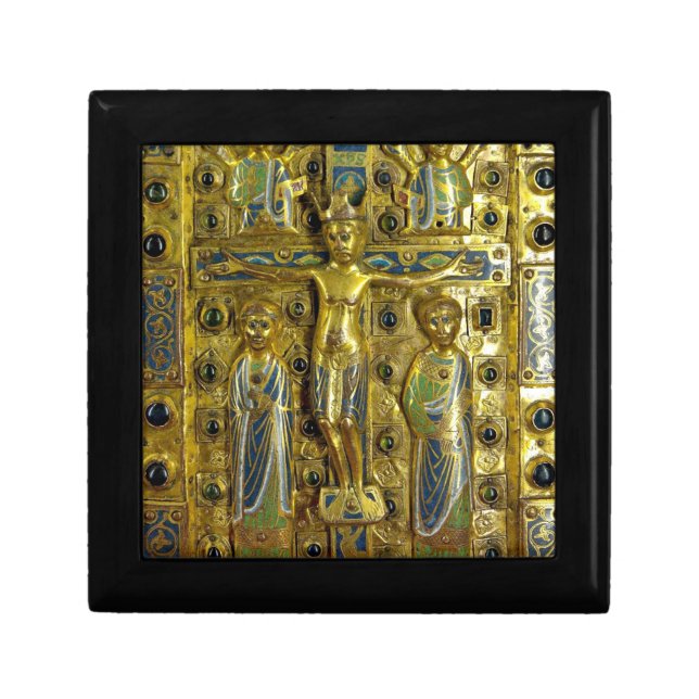 Crucifixion of Christ, Limoges, 13th century Gift Box (Front)
