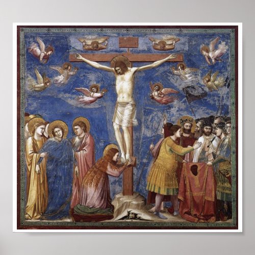 Crucifixion of Jesus Christ Art Poster