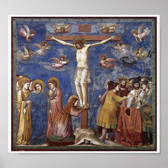 Crucifixion of Jesus Christ Art Poster (Front)