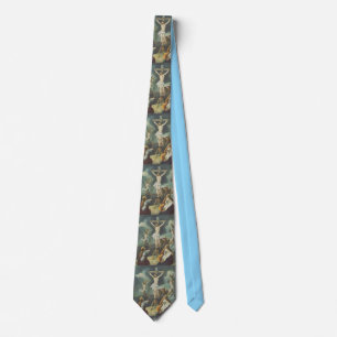 Crucifixion of Jesus Christ Fine Art Necktie