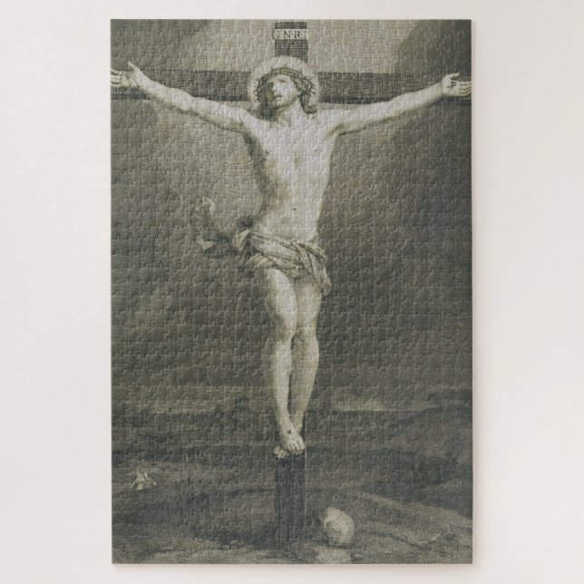 Crucifixion of Jesus Christ Jigsaw Puzzle (Vertical)
