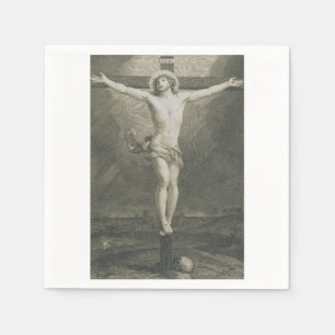Crucifixion of Jesus Christ Napkins