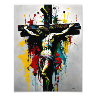 Crucifixion of Jesus Christ Photo Print