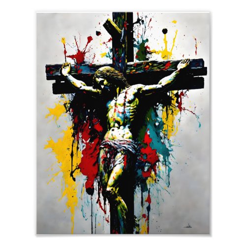 Crucifixion of Jesus Christ Photo Print