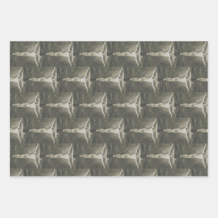 Crucifixion of Jesus Christ Wrapping Paper Sheets